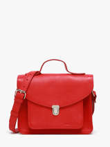 Cross Body Tas Mon Amour Leder Paul marius Rood mon amour GEORGAMO