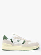 Sneakers T-clip Uit Leder Lacoste Veelkleurig men 9SMA0073