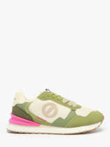 Sneakers Tova Runner Uit Leder No name Groen women IPSMEN2Z