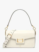 Schoudertas Angele Leder Lancel Wit angele A13149