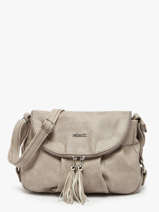 Cross Body Tas Basic Miniprix Beige basic P116
