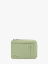 Portemonnee Met Kaarthouder Leder Nathan baume Groen original n 217N