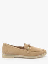 Mocassins Uit Leder Remonte Beige women 62