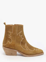 Santiago Laarzen Holly Uit Leder Alpe Bruin women 53561155