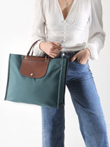 Longchamp Cabas longchamp du march Longchamp Blauw-vue-porte