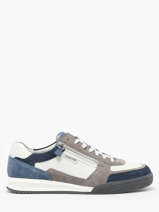 Sneakers Endrik Uit Leder Mephisto Veelkleurig men P5147448