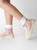Sneakers Palla Ace Chukka Cvs Palladium Roze women 79142605-vue-porte