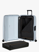 Harde Reiskoffer Essens Samsonite Wit essens 152056-vue-porte