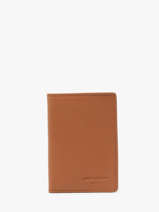 Kaarthouder Leder Hexagona Bruin confort 461007R