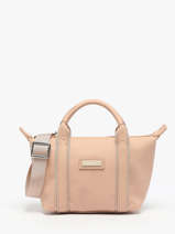 Cross Body Tas Tara Nylon Hexagona Roze tara 8120179
