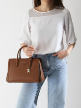 Handtas Laila Michael kors Bruin laila R5G9IS6L-vue-porte