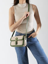 Cross Body Tas Judy Hexagona Beige judy 6520144-vue-porte