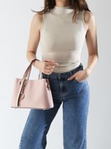 Handtas Grained Miniprix Roze grained R1710-vue-porte