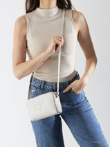 Cross Body Tas Sculpted Calvin klein jeans Beige sculpted 4K3036G-vue-porte
