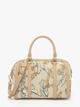 Handtas Butterfly Katoen Miniprix Beige butterfly 32871