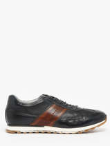 Sneakers Ivar Uit Leder Bugatti Blauw men 331ARX01
