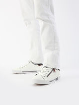 Sneakers Mustang Wit men 4162303-vue-porte