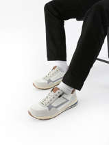 Sneakers Bradley Uit Leder Mephisto men P5147074