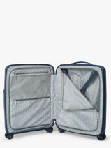 Uitbreidbare Handbagage American tourister Blauw fastforward 155259-vue-porte