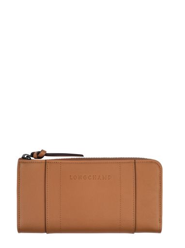 Longchamp Longchamp 3d Portefeuille Bruin