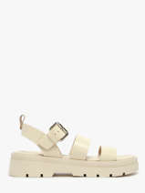 Sandalen Dalia Uit Leder Nuyou Beige women 37103