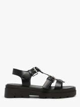 Sandalen Teresa Uit Leder Nuyou Zwart women 37121