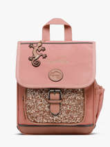 Rugzak 1 Compartiment Cameleon Roze vintage fantasy SD30