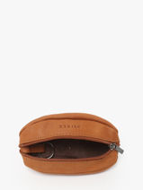 Portemonnee Oil Leder Etrier Bruin oil EOIL041-vue-porte