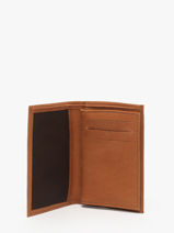 Compacte Portefeuille Oil Leder Etrier Bruin oil EOIL027-vue-porte