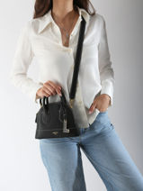 Cross Body Tas Belleville Leder Lancel Rood belleville A13735-vue-porte