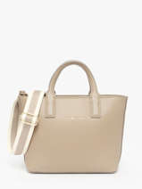 Cross Body Tas Th Logotape Polyurethaan Tommy hilfiger Bruin th logotape AW17448