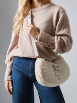 Cross Body Tas Olivier Woomen Beige olivier WOLI29-vue-porte