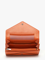 Portefeuille Leder Yves renard Oranje enveloppe 29283-vue-porte