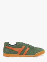 Sneakers Harrier Uit Leder Gola Groen men CMA192