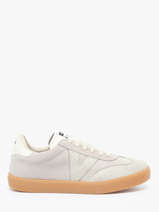 Sneakers Berlin Uit Leder Victoria Beige accessoires 1126229