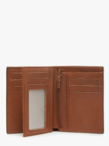 Portefeuille Leder Arthur & aston Bruin jose 127-vue-porte