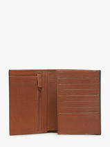 Portefeuille Leder Arthur & aston Bruin jose 424-vue-porte