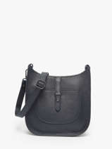 Cross Body Tas Caviar Leder Milano Blauw caviar CA25067