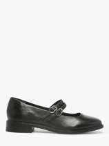 Ballerinas Met Riempjes Uit Leder Tamaris Zwart women 45