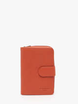Portefeuille Leder Hexagona Oranje confort 461063