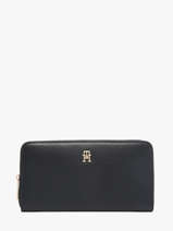 Portefeuille Tommy hilfiger Blauw th icon AW17744