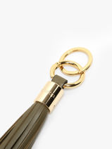Sleutelhanger Premier Flirt Leder Lancel Groen charms A12922-vue-porte