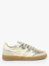 Sneakers Uit Leder Gola Goud accessoires CLB783