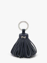 Sleutelhanger Dahlia Leder Nathan baume Blauw original n 100100N