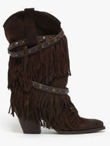 Santiago Laarzen Uit Leder Metisse Bruin accessoires XD2128