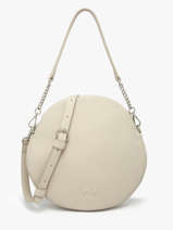 Schoudertas Anna Leder Nathan baume Beige nathan 9