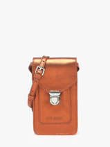 Telefoontas Ginger Leder Paul marius Bruin ginger TELEPGIN
