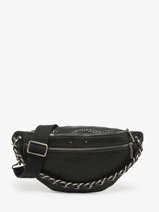 Heuptasje Vintage Leder Mila louise Zwart vintage 23689EX
