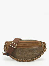 Heuptasje Mila louise Bruin vintage 23689PAV