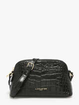 Cross Body Tas Exo Leder Lancaster Zwart exo 113